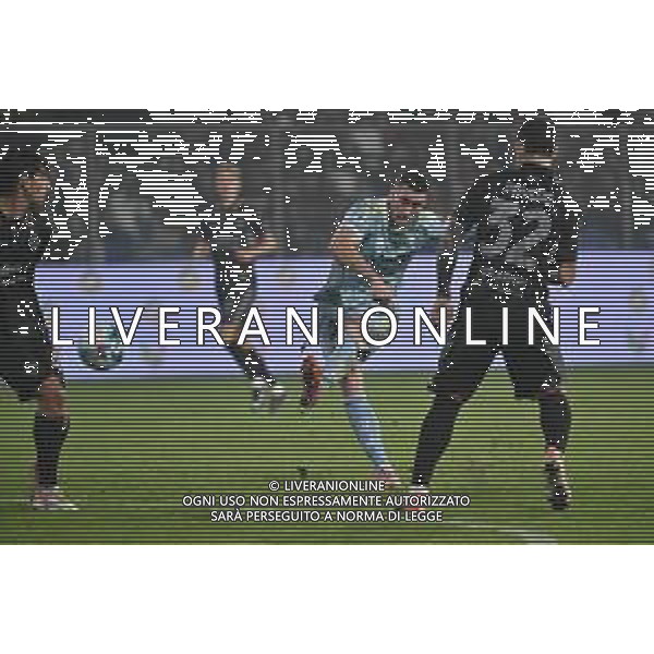 TVRG Cremonese vs Juventus nella foto Dusan Vlahovic (Juventus) sul 2 a 0 occasione da gol Cremona 01-11-2025 Stadio Giovanni Zini Cremonese vs Juventus Campionato Serie A Enilive - 10a giornata foto Roberto Garavaglia/Agenzia Aldo Liverani sas