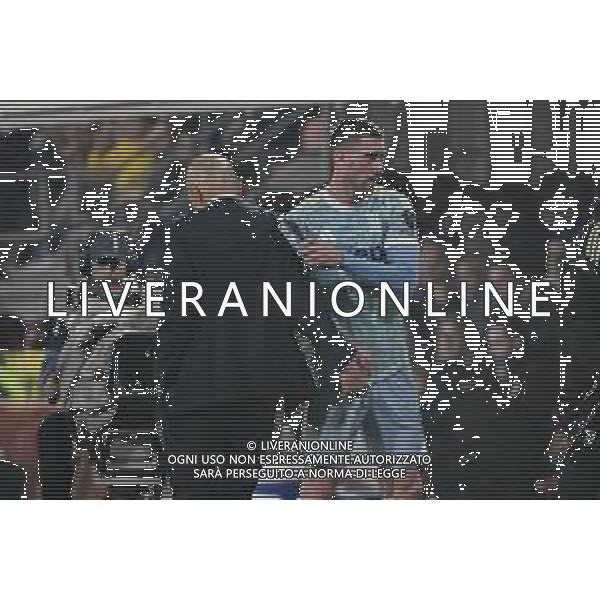 TVRG Cremonese vs Juventus nella foto Luciano Spalletti allenatore Juventus e Dusan Vlahovic (Juventus) dopo la sostituzione Cremona 01-11-2025 Stadio Giovanni Zini Cremonese vs Juventus Campionato Serie A Enilive - 10a giornata foto Roberto Garavaglia/Agenzia Aldo Liverani sas