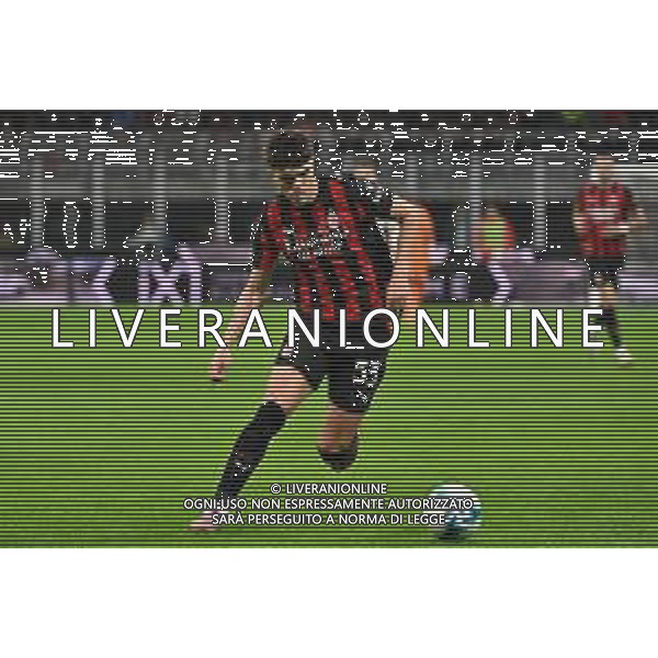 Milan vs Roma nella foto Davide Bartesaghi (Milan) Milano 02-11-2025 Stadio Giuseppe Meazza - San Siro Milan vs Roma Campionato Serie A Enilive - 10a giornata foto Roberto Garavaglia/Agenzia Aldo Liverani sas