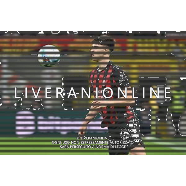 Milan vs Roma nella foto Davide Bartesaghi (Milan) Milano 02-11-2025 Stadio Giuseppe Meazza - San Siro Milan vs Roma Campionato Serie A Enilive - 10a giornata foto Roberto Garavaglia/Agenzia Aldo Liverani sas