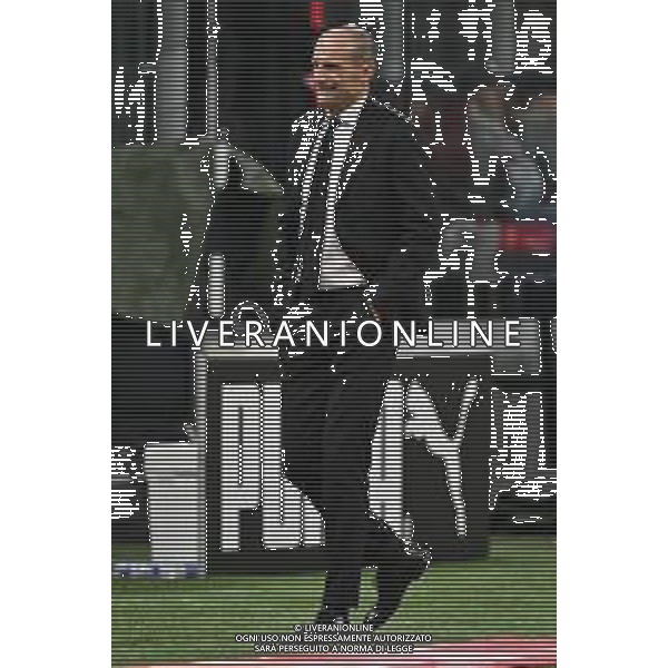 Milan vs Roma nella foto Massimiliano Allegri allenatore Milan Milano 02-11-2025 Stadio Giuseppe Meazza - San Siro Milan vs Roma Campionato Serie A Enilive - 10a giornata foto Roberto Garavaglia/Agenzia Aldo Liverani sas