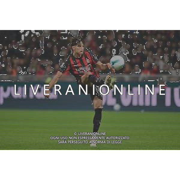 Milan vs Roma nella foto Samuele Ricci (Milan) Milano 02-11-2025 Stadio Giuseppe Meazza - San Siro Milan vs Roma Campionato Serie A Enilive - 10a giornata foto Roberto Garavaglia/Agenzia Aldo Liverani sas