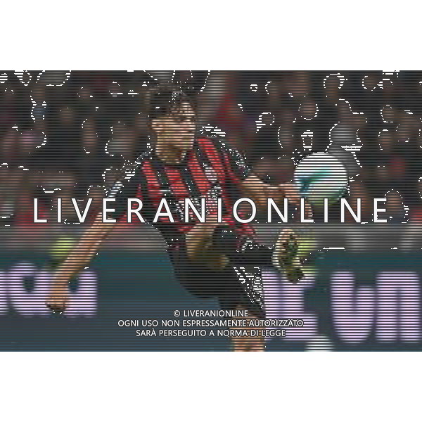 Milan vs Roma nella foto Samuele Ricci (Milan) Milano 02-11-2025 Stadio Giuseppe Meazza - San Siro Milan vs Roma Campionato Serie A Enilive - 10a giornata foto Roberto Garavaglia/Agenzia Aldo Liverani sas