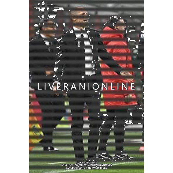 Milan vs Roma nella foto Massimiliano Allegri allenatore Milan Milano 02-11-2025 Stadio Giuseppe Meazza - San Siro Milan vs Roma Campionato Serie A Enilive - 10a giornata foto Roberto Garavaglia/Agenzia Aldo Liverani sas