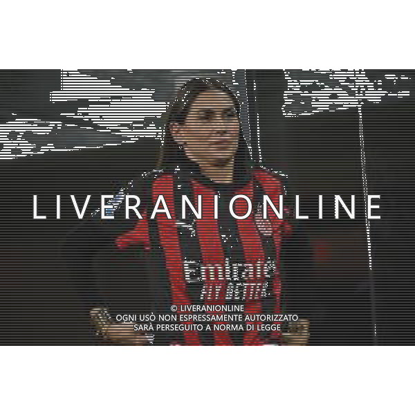 Milan vs Roma nella foto Melissa Satta Milano 02-11-2025 Stadio Giuseppe Meazza - San Siro Milan vs Roma Campionato Serie A Enilive - 10a giornata foto Roberto Garavaglia/Agenzia Aldo Liverani sas