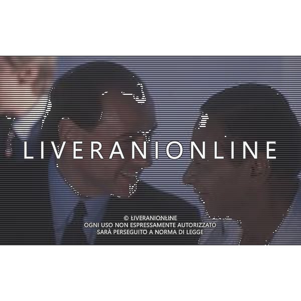 DIAP-RETROSPETTIVA SILVIO BERLUSCONI PRESIDENTE DEL MILAN CALCIO E POLITICO NELLA FOTO SILVIO BERLUSCONI NELL\'ANNO 1992-1993 A MILANO AG ALDO LIVERANI SAS