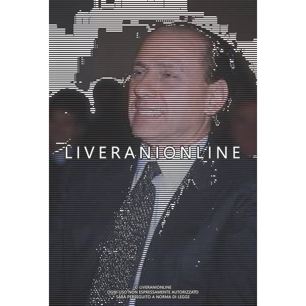 DIAP-RETROSPETTIVA SILVIO BERLUSCONI PRESIDENTE DEL MILAN CALCIO E POLITICO NELLA FOTO SILVIO BERLUSCONI NELL\'ANNO 1992-1993 A MILANO AG ALDO LIVERANI SAS
