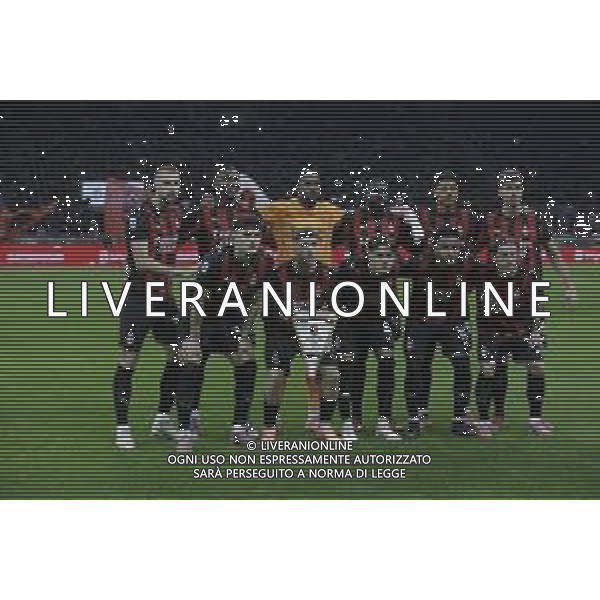 FORMAZIONE MILAN ©PAOLO GIAMPIETRI - AGENZIA ALDO LIVERANI SAS - MILAN vs ROMA CAMPIONATO CALCIO SERIE A 02.11.2025