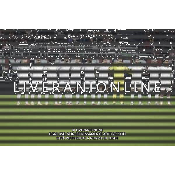 MINUTO DI SILENZIO ©PAOLO GIAMPIETRI - AGENZIA ALDO LIVERANI SAS - MILAN vs ROMA CAMPIONATO CALCIO SERIE A 02.11.2025