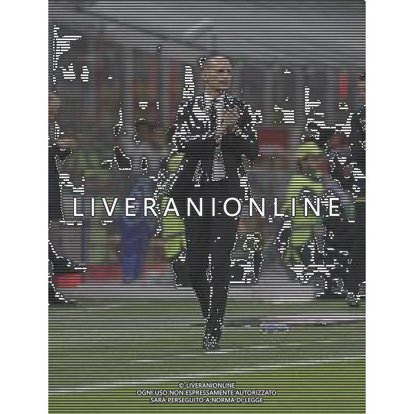 MASSIMILIANO ALLEGRI ©PAOLO GIAMPIETRI - AGENZIA ALDO LIVERANI SAS - MILAN vs ROMA CAMPIONATO CALCIO SERIE A 02.11.2025