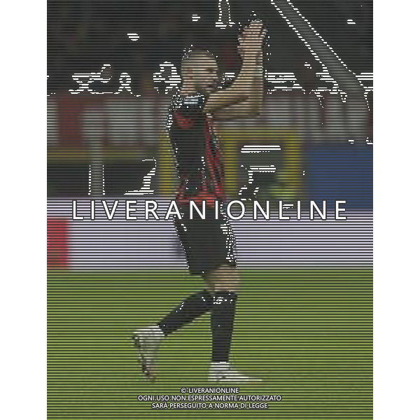 ESULTANZA DOPOGOL PAVLOVIC ©PAOLO GIAMPIETRI - AGENZIA ALDO LIVERANI SAS - MILAN vs ROMA CAMPIONATO CALCIO SERIE A 02.11.2025