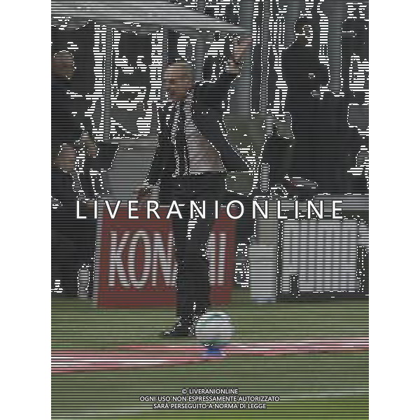 MASSIMILIANO ALLEGRI ©PAOLO GIAMPIETRI - AGENZIA ALDO LIVERANI SAS - MILAN vs ROMA CAMPIONATO CALCIO SERIE A 02.11.2025