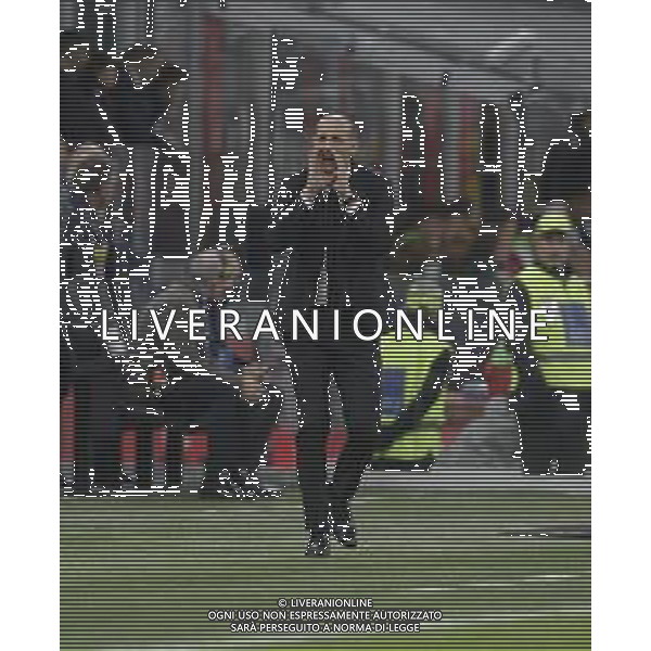 MASSIMILIANO ALLEGRI ©PAOLO GIAMPIETRI - AGENZIA ALDO LIVERANI SAS - MILAN vs ROMA CAMPIONATO CALCIO SERIE A 02.11.2025