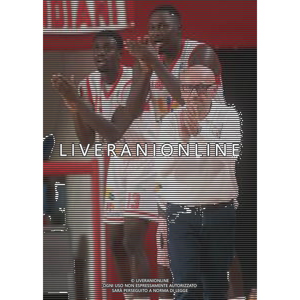 IMOLA 03 11 2025 UP ANDREA COSTA-UMANA SAN GIOBBE CHIUSI SERIE B1 NELLA FOTO LUCA DALMONTE ALLENATORE UP ANDREA COSTA IMOLA SANNA - AGENZIA ALDO LIVERANI SAS