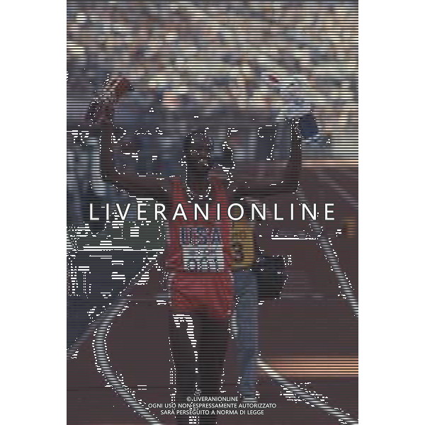 DIAP-RETROSPETTIVA EDWIN MOSES ATLETA NELLA FOTO EDWIN MOSES NELL\'ANNO 1983 AG ALDO LIVERANI SAS