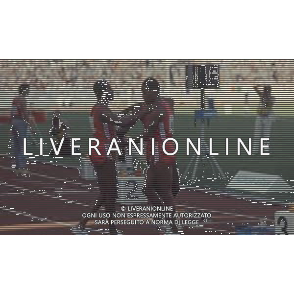 DIAP-RETROSPETTIVA EDWIN MOSES ATLETA NELLA FOTO EDWIN MOSES NELL\'ANNO 1983 AG ALDO LIVERANI SAS