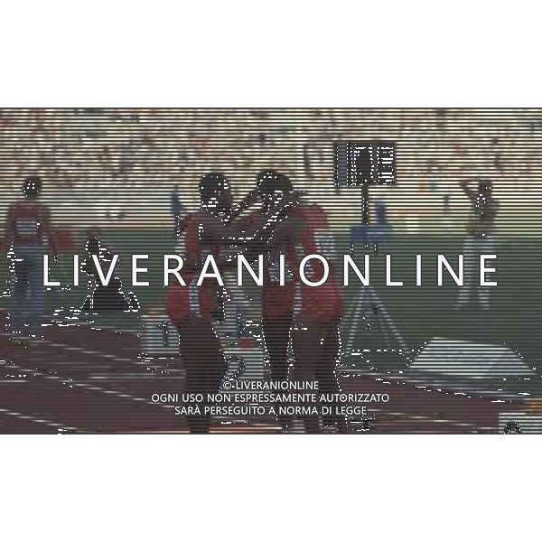 DIAP-RETROSPETTIVA EDWIN MOSES ATLETA NELLA FOTO EDWIN MOSES NELL\'ANNO 1983 AG ALDO LIVERANI SAS