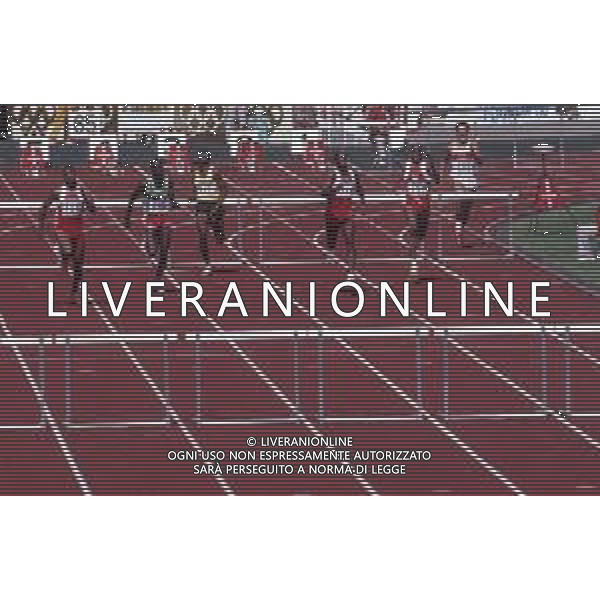 DIAP-RETROSPETTIVA EDWIN MOSES ATLETA NELLA FOTO EDWIN MOSES NELL\'ANNO 1988 ALLE OLIMPIADI DI SEUL AG ALDO LIVERANI SAS