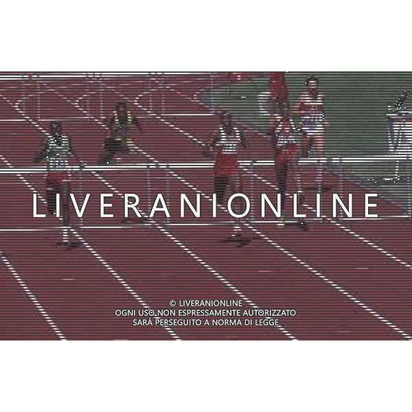 DIAP-RETROSPETTIVA EDWIN MOSES ATLETA NELLA FOTO EDWIN MOSES NELL\'ANNO 1988 ALLE OLIMPIADI DI SEUL AG ALDO LIVERANI SAS