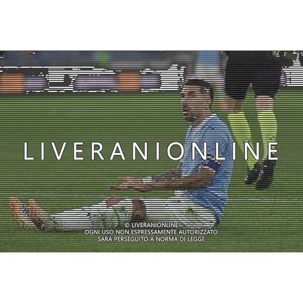 Lazio vs Cagliari Campionato Serie A Enilive - 10 Giornata Stadio Olimpico - Roma 03-11-2025 nella foto Delusione Zaccagni Foto Federico Gaetano - ag Aldo liverani- AGENZIA ALDO LIVERANI SAS