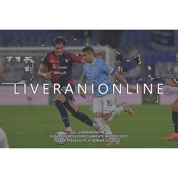 Lazio vs Cagliari Campionato Serie A Enilive - 10 Giornata Stadio Olimpico - Roma 03-11-2025 nella foto Zaccagni e Borrelli Foto Federico Gaetano - ag Aldo liverani- AGENZIA ALDO LIVERANI SAS