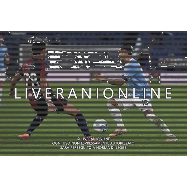 Lazio vs Cagliari Campionato Serie A Enilive - 10 Giornata Stadio Olimpico - Roma 03-11-2025 nella foto Zaccagni e Zappa Foto Federico Gaetano - ag Aldo liverani- AGENZIA ALDO LIVERANI SAS