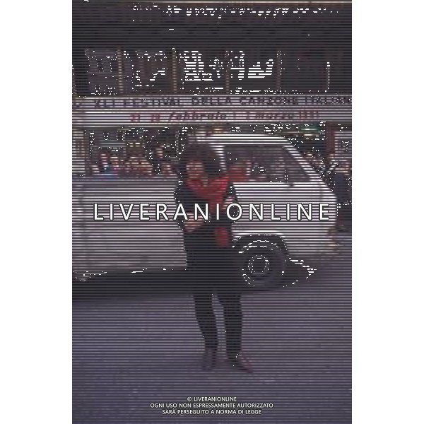 DIAP-RETROSPETTIVA RICCARDO COCCIANTE CANTANTE NELLA FOTO RICCARDO COCCIANTE AL FESTIVAL DI SANREMO NELL\'ANNO 1991 AG ALDO LIVERANI SAS