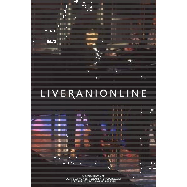 DIAP-RETROSPETTIVA RICCARDO COCCIANTE CANTANTE NELLA FOTO RICCARDO COCCIANTE AL FESTIVAL DI SANREMO NELL\'ANNO 1991 AG ALDO LIVERANI SAS
