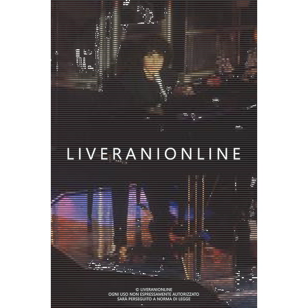 DIAP-RETROSPETTIVA RICCARDO COCCIANTE CANTANTE NELLA FOTO RICCARDO COCCIANTE AL FESTIVAL DI SANREMO NELL\'ANNO 1991 AG ALDO LIVERANI SAS