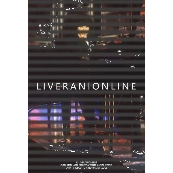 DIAP-RETROSPETTIVA RICCARDO COCCIANTE CANTANTE NELLA FOTO RICCARDO COCCIANTE AL FESTIVAL DI SANREMO NELL\'ANNO 1991 AG ALDO LIVERANI SAS