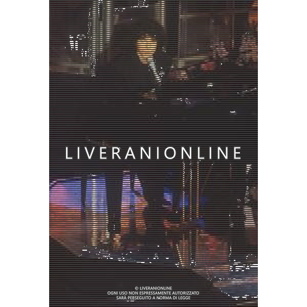 DIAP-RETROSPETTIVA RICCARDO COCCIANTE CANTANTE NELLA FOTO RICCARDO COCCIANTE AL FESTIVAL DI SANREMO NELL\'ANNO 1991 AG ALDO LIVERANI SAS