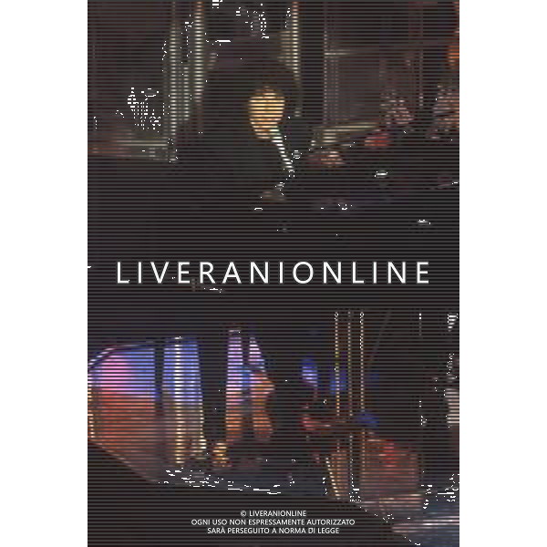 DIAP-RETROSPETTIVA RICCARDO COCCIANTE CANTANTE NELLA FOTO RICCARDO COCCIANTE AL FESTIVAL DI SANREMO NELL\'ANNO 1991 AG ALDO LIVERANI SAS