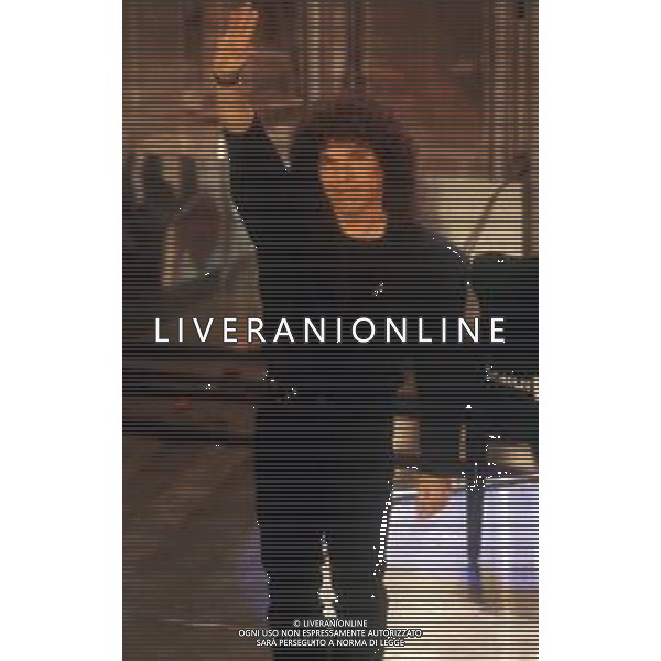 DIAP-RETROSPETTIVA RICCARDO COCCIANTE CANTANTE NELLA FOTO RICCARDO COCCIANTE AL FESTIVAL DI SANREMO NELL\'ANNO 1991 AG ALDO LIVERANI SAS