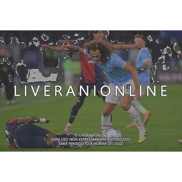 Lazio vs Cagliari Campionato Serie A Enilive - 10 Giornata Stadio Olimpico - Roma 03-11-2025 nella foto Guendouzi e Mina Foto Federico Gaetano - ag Aldo liverani- AGENZIA ALDO LIVERANI SAS