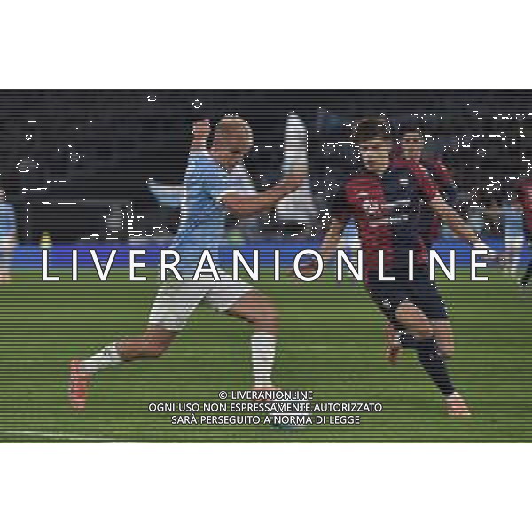 Lazio vs Cagliari Campionato Serie A Enilive - 10 Giornata Stadio Olimpico - Roma 03-11-2025 nella foto Isaksen e Palestra Foto Federico Gaetano - ag Aldo liverani- AGENZIA ALDO LIVERANI SAS