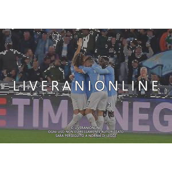 Lazio vs Cagliari Campionato Serie A Enilive - 10 Giornata Stadio Olimpico - Roma 03-11-2025 nella foto Esultanza Lazio Foto Federico Gaetano - ag Aldo liverani- AGENZIA ALDO LIVERANI SAS