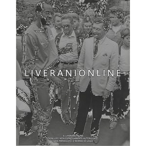 DIAP-RETROSPETTIVA EDWIN MOSES ATLETA NELLA FOTO EDWIN MOSES A VIGEVANO NELL\'ANNO 1984 AG ALDO LIVERANI SAS