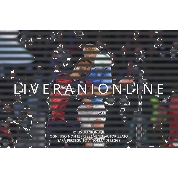 Lazio vs Cagliari Campionato Serie A Enilive - 10 Giornata Stadio Olimpico - Roma 03-11-2025 nella foto Pavoletti e Provstgaard Foto Federico Gaetano - ag Aldo liverani- AGENZIA ALDO LIVERANI SAS