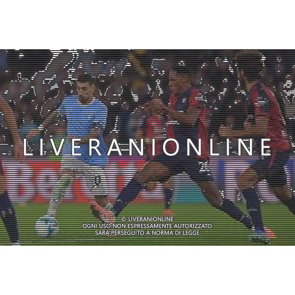 Lazio vs Cagliari Campionato Serie A Enilive - 10 Giornata Stadio Olimpico - Roma 03-11-2025 nella foto Zaccagni e Mina Foto Federico Gaetano - ag Aldo liverani- AGENZIA ALDO LIVERANI SAS