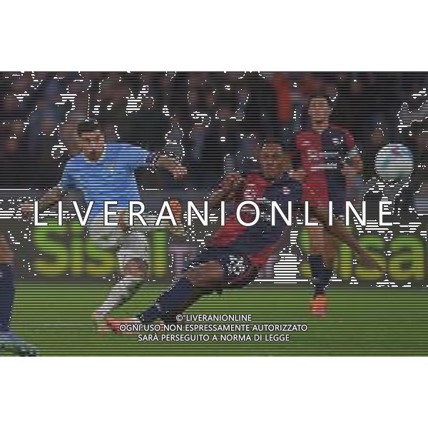 Lazio vs Cagliari Campionato Serie A Enilive - 10 Giornata Stadio Olimpico - Roma 03-11-2025 nella foto Gol Mattia Zaccagni Foto Federico Gaetano - ag Aldo liverani- AGENZIA ALDO LIVERANI SAS