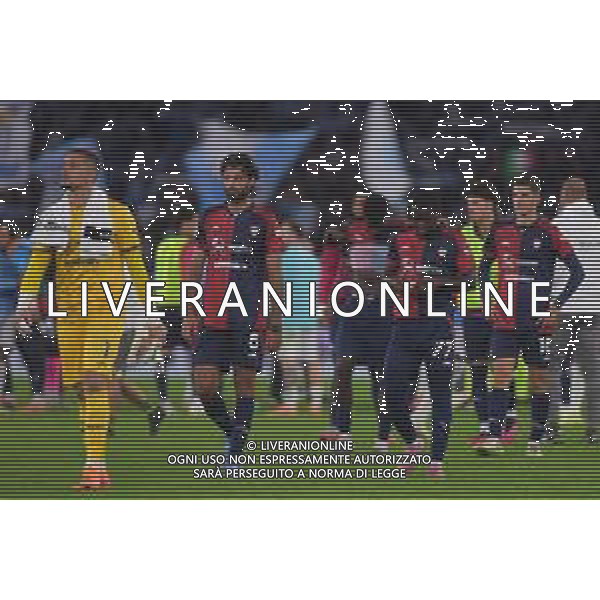 Lazio vs Cagliari Campionato Serie A Enilive - 10 Giornata Stadio Olimpico - Roma 03-11-2025 nella foto Delusione finale Cagliari Foto Federico Gaetano - ag Aldo liverani- AGENZIA ALDO LIVERANI SAS