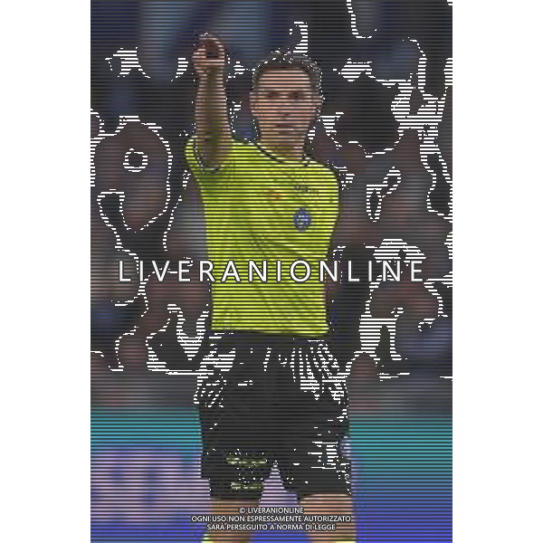 Lazio vs Cagliari Campionato Serie A Enilive - 10 Giornata Stadio Olimpico - Roma 03-11-2025 nella foto Juan Luca Sacchi arbitro Foto Federico Gaetano - ag Aldo liverani- AGENZIA ALDO LIVERANI SAS