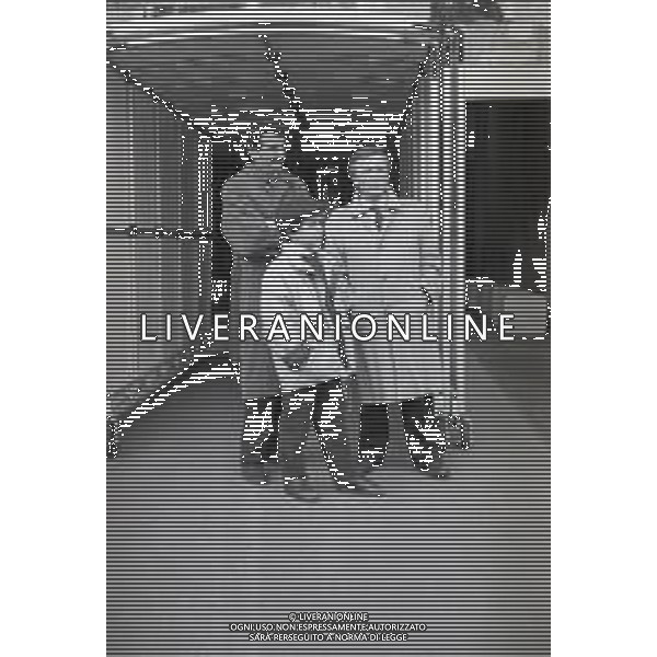 NEG-RETROSPETTIVA GIAN MAURO BORSANO PRESIDENTE TORINO CALCIO NELLA FOTO GIAN MAURO BORSANO NELL\'ANNO 1990- PRESIDENTE DEL TORINO CALCIO CON EMILIANO MONDONICO AG ALDO LIVERANI SAS 