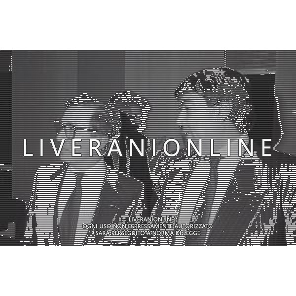 NEG-RETROSPETTIVA GIAN MAURO BORSANO PRESIDENTE TORINO CALCIO NELLA FOTO GIAN MAURO BORSANO NELL\'ANNO 1990- PRESIDENTE DEL TORINO CALCIO CON ALDO SPINELLI PRESIDENTE GENOA CALCIO AG ALDO LIVERANI SAS 