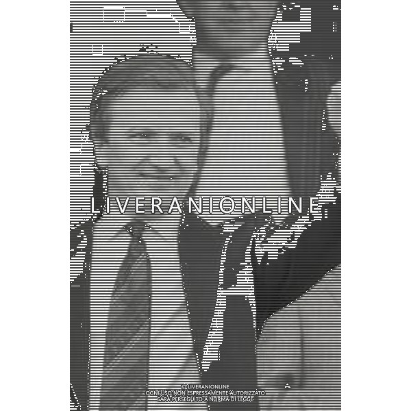 NEG-RETROSPETTIVA GIAN MAURO BORSANO PRESIDENTE TORINO CALCIO NELLA FOTO GIAN MAURO BORSANO NELL\'ANNO 1989 PRESIDENTE DEL TORINO CALCIO AG ALDO LIVERANI SAS 