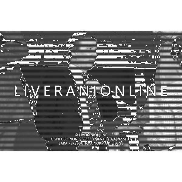 NEG-RETROSPETTIVA GIAN MAURO BORSANO PRESIDENTE TORINO CALCIO NELLA FOTO GIAN MAURO BORSANO NELL\'ANNO 1989 PRESIDENTE DEL TORINO CALCIO AG ALDO LIVERANI SAS 