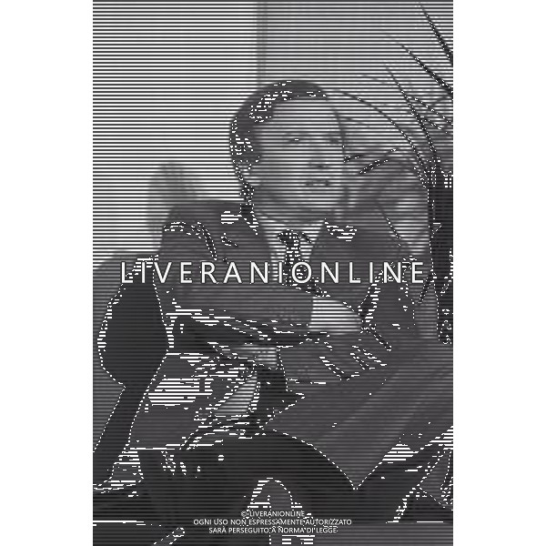 NEG-RETROSPETTIVA GIAN MAURO BORSANO PRESIDENTE TORINO CALCIO NELLA FOTO GIAN MAURO BORSANO NELL\'ANNO 1989 PRESIDENTE DEL TORINO CALCIO AG ALDO LIVERANI SAS 