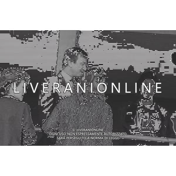 NEG-RETROSPETTIVA GIAN MAURO BORSANO PRESIDENTE TORINO CALCIO NELLA FOTO GIAN MAURO BORSANO NELL\'ANNO 1989 PRESIDENTE DEL TORINO CALCIO AG ALDO LIVERANI SAS 