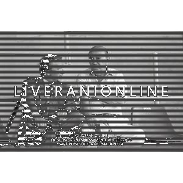 NEG-RETROSPETTIVA GIAN MAURO BORSANO PRESIDENTE TORINO CALCIO NELLA FOTO GIAN MAURO BORSANO NELL\'ANNO 1990-1991 PRESIDENTE DEL TORINO CALCIO CON PAOLO MANTOVANI PRESIDENTE SAMPDORIA CALCIO AG ALDO LIVERANI SAS