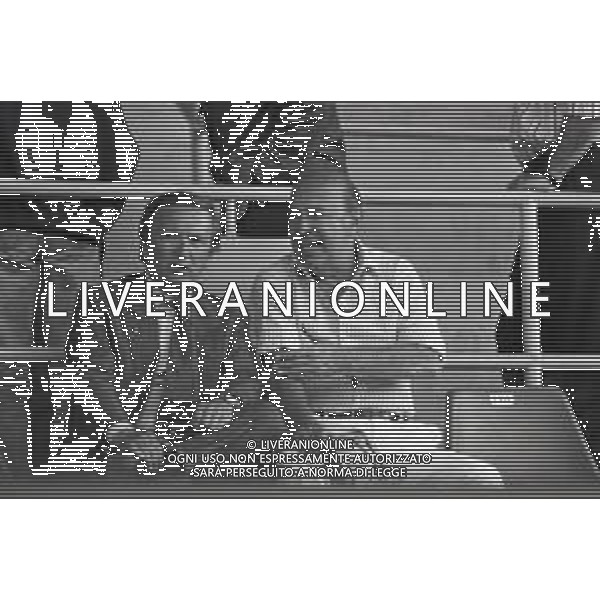 NEG-RETROSPETTIVA GIAN MAURO BORSANO PRESIDENTE TORINO CALCIO NELLA FOTO GIAN MAURO BORSANO NELL\'ANNO 1990-1991 PRESIDENTE DEL TORINO CALCIO CON PAOLO MANTOVANI PRESIDENTE SAMPDORIA CALCIO AG ALDO LIVERANI SAS